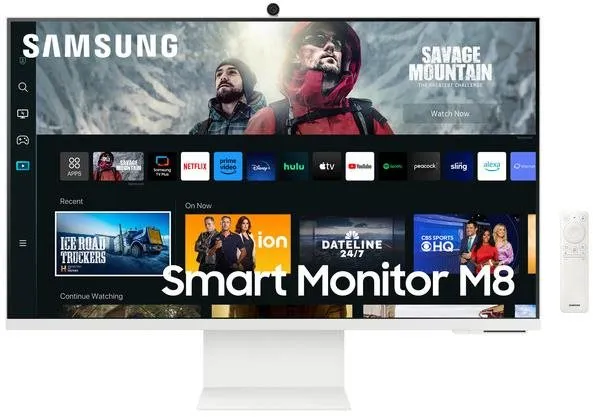 LCD monitor 32" Samsung Smart Monitor M8 Biela