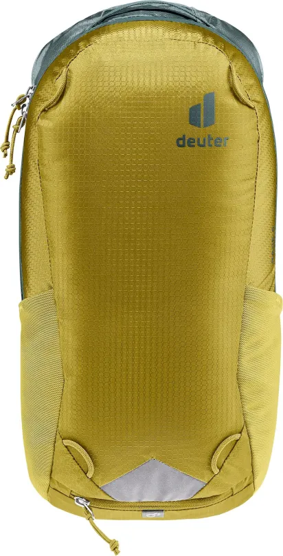 Cyklistický batoh Deuter Race 8 Turmeric-Ivy, , prevedenie unisex, rozmery 43 x 22 x 14 cm