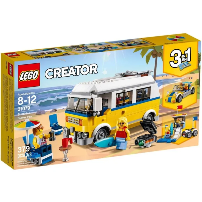 Stavebnice LEGO Creator 31079 surferské dodávka Sunshine
