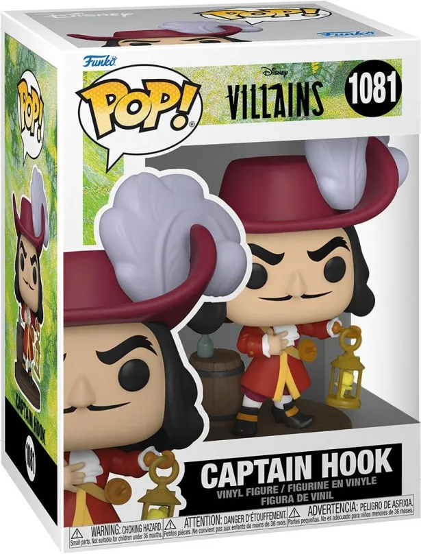 POP Disney Funko: Villains S4 - Captain Hook