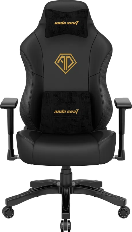 Herná stolička Anda Seat Phantom 3 Premium Gaming Chair - L Black & Gold
