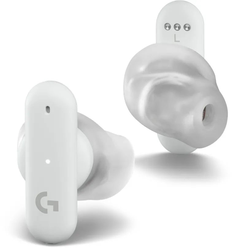 Herné slúchadlá Logitech G FITS True Wireless Gaming Earbuds - WHITE