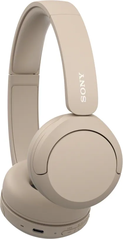 Bezdrôtové slúchadlá Sony Bluetooth WH-CH520, béžové