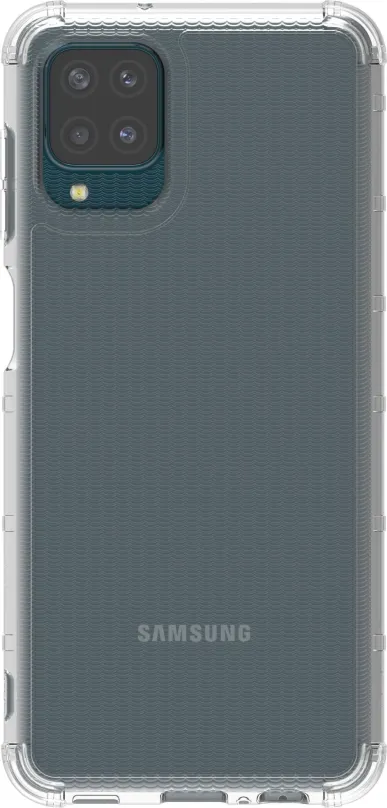 Kryt na mobil Samsung Polopriehľadný zadný kryt pre Galaxy M12 priehľadný