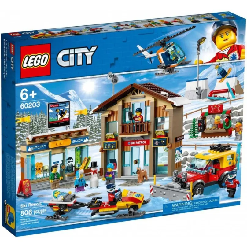 LEGO stavebnice LEGO City Town 60203 Lyžiarsky areál