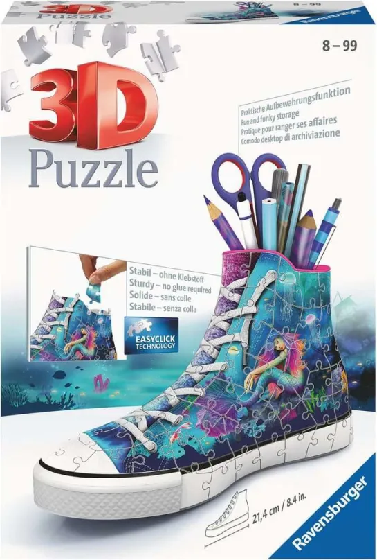 RAVENSBURGER 3D puzzle Kecka Kúzelná morská víla 112 dielikov