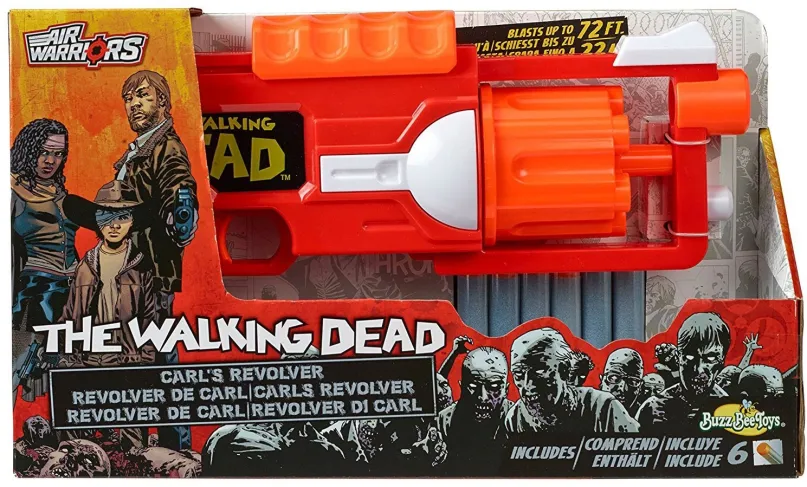 Detská pištoľ BuzzBee The Walking Dead Rick 's Revolver