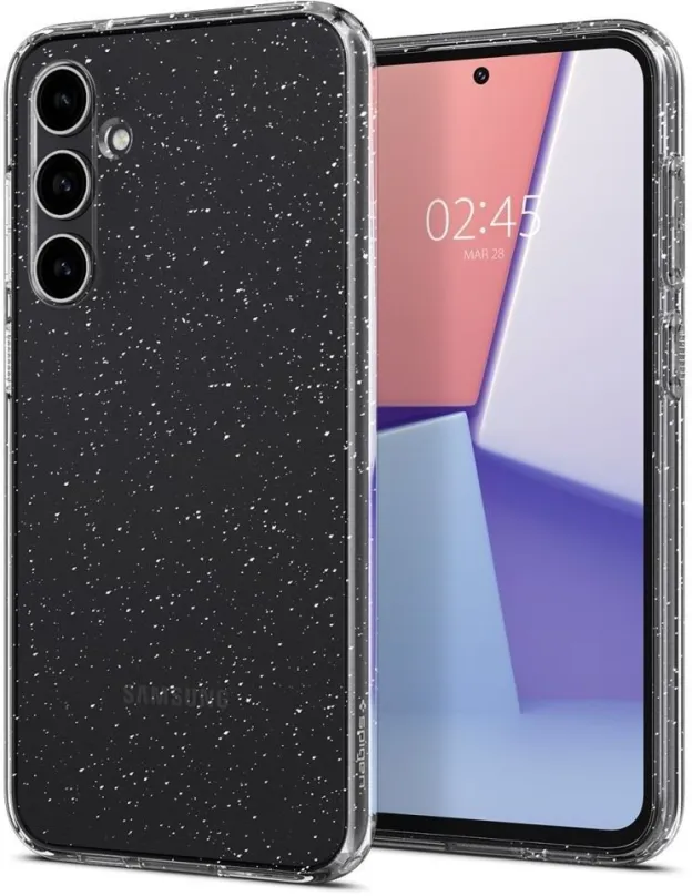 Puzdro na mobil Spigen Liquid Crystal Glitter Crystal Quartz Samsung Galaxy S23 FE