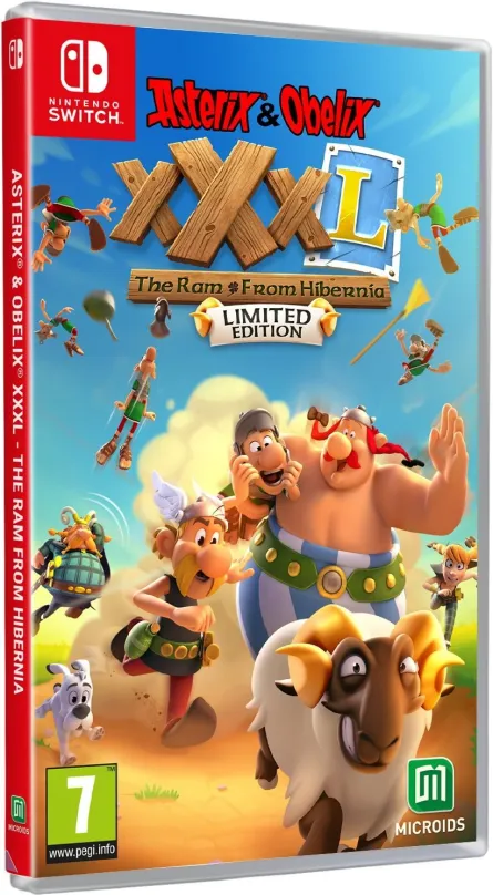 Hra na konzole Asterix & Obelix XXXL: The Ram From Hibernia - Limited Edition - Nintendo Switch