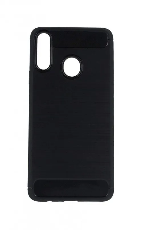 Kryt na mobil TopQ Samsung A20s silikón čierny 55370