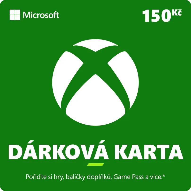 Dobíjacia karta Xbox Live Darčeková karta