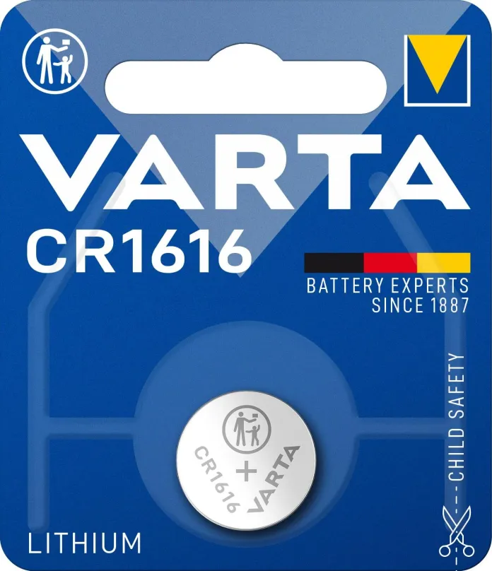 Gombíková batéria VARTA špeciálna lítiová batéria CR1616 1ks
