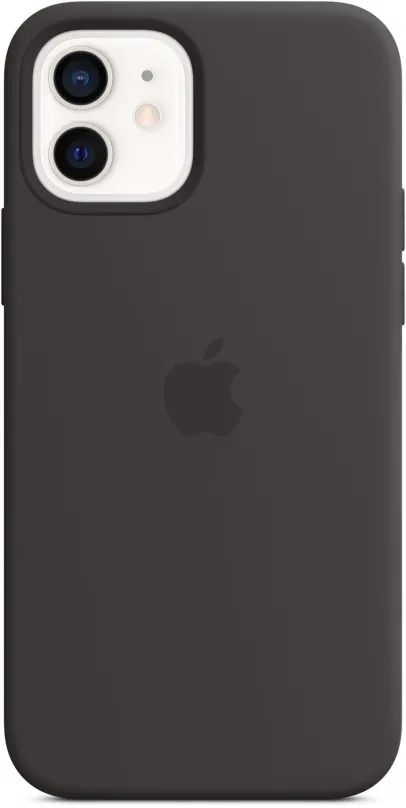 Kryt na mobil Apple iPhone 12 Mini Silikónový kryt s MagSafe čierny