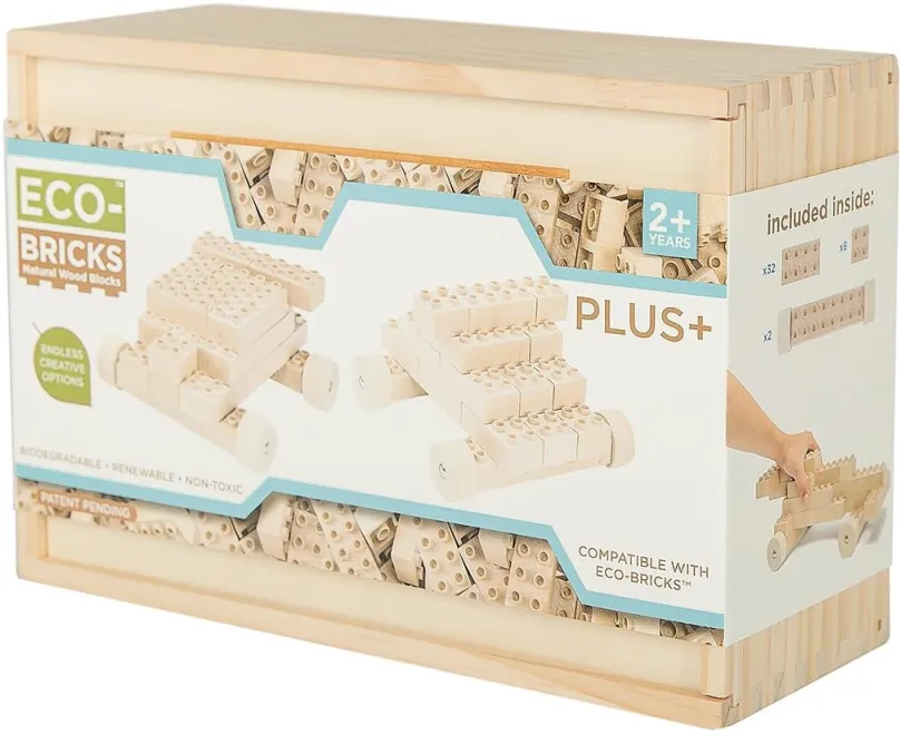 Stavebnica Once Kids Eco-Bricks Plus+ 42 dielov
