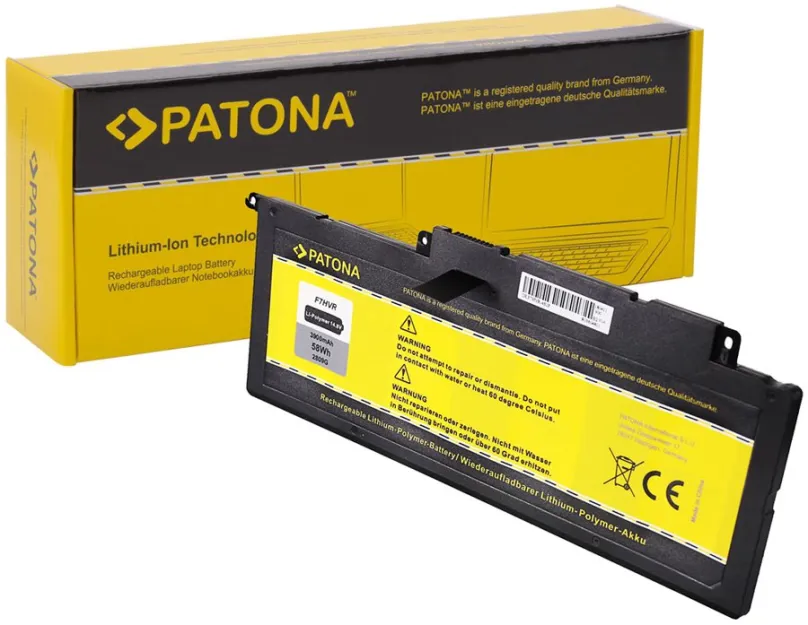 Batéria do notebooku PATONA pre Dell Insp. 17 7737 3900mAh Li-pol 14,8 V F7VHR