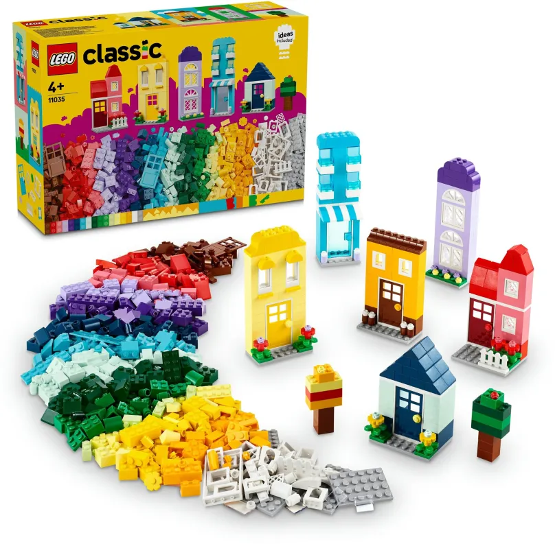 LEGO stavebnica LEGO® Classic 11035 Tvorivé domčeky
