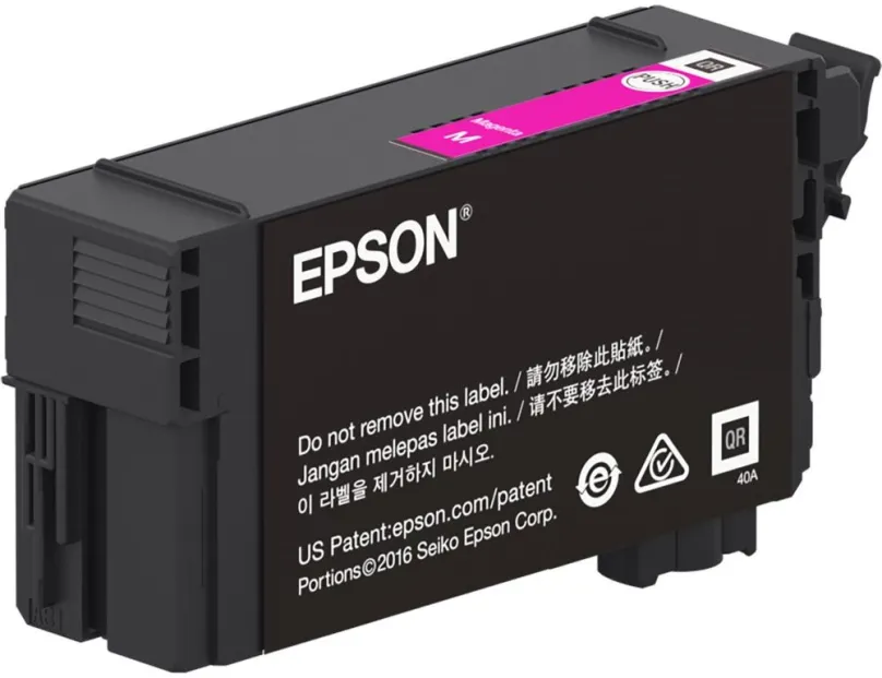 Cartridge Epson T40D340 purpurová, pre tlačiareň Epson SureColor SC-T5100N, SC-T5100, SC-T