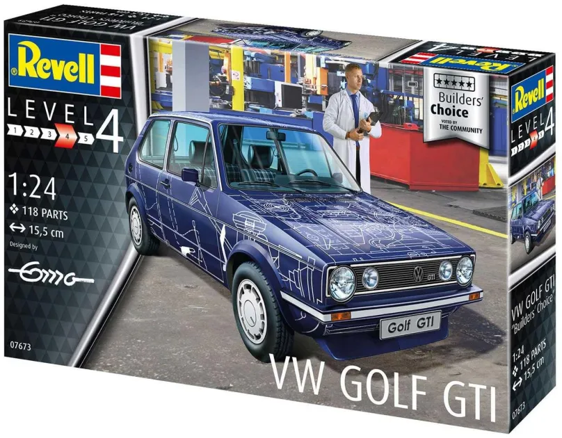 Model auta ModelSet auto 67673 - VW Golf Gti "Builders Choice"