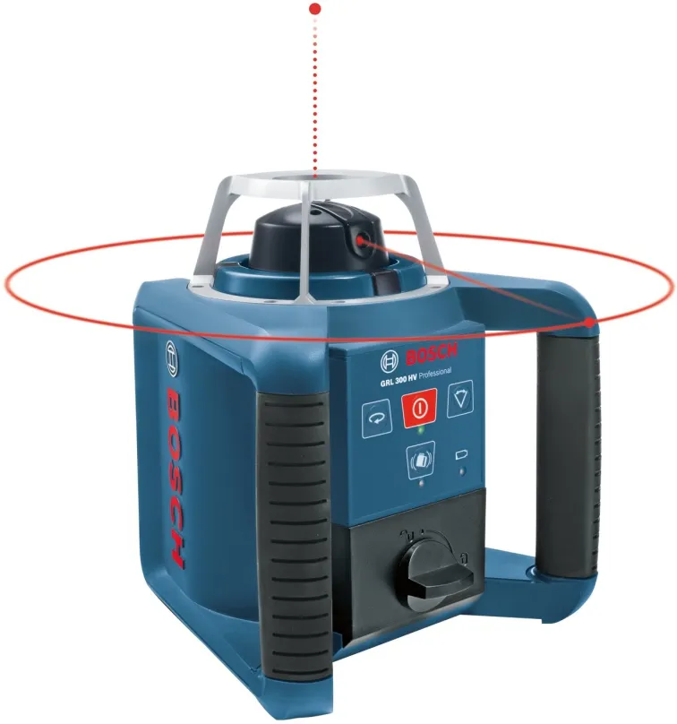 Rotačný laser Bosch Professional GRL 300HV + LR1 + WM4 + RC1 0.601.061.501