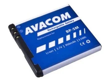 Batérie pre mobilný telefón AVACOM pre Nokia N81, 6500 Slide Li-Ion 3,7V 950mAh (náhrada BP-5M)