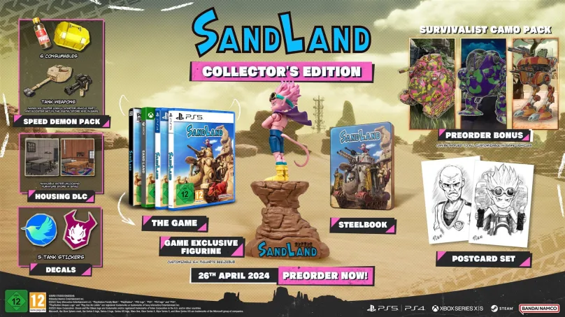 Hra na konzole Sand Land: Collectors Edition - PS4