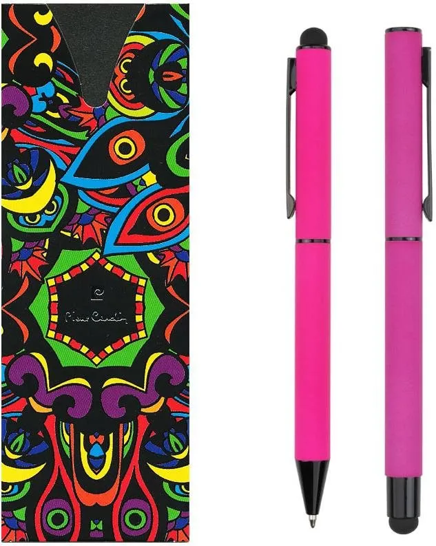 Sada písacích potrieb PIERRE CARDIN CELEBRATION sada guľôčkové pero + roller, ružová