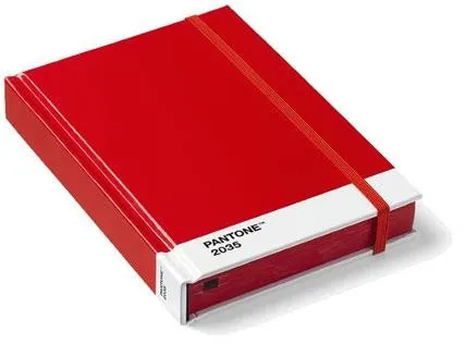 Zápisník PANTONE Notebook, veľ. S, Red 2035
