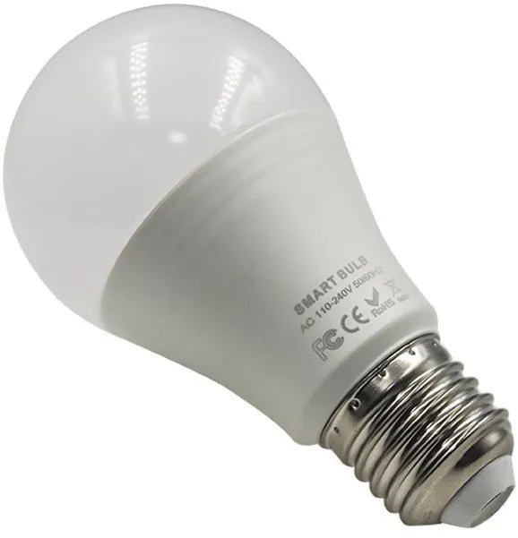 LED žiarovka iQtech SmartLife WB011, Wi-Fi žiarovka E27, 9W, biela