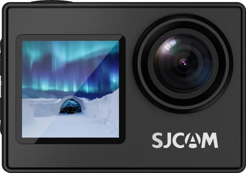 Outdoorová kamera SJCAM SJ4000 Dual Screen, videá v kvalite 4K, fotografia 16 Mpx, snímač