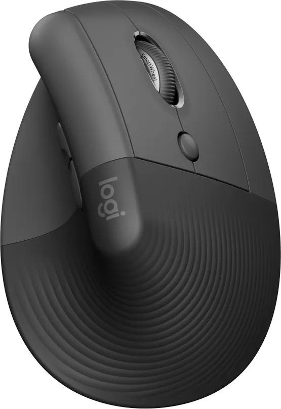 Myš Logitech Lift Vertical Ergonomic Mouse for Business Graphite, bezdrôtová, vertikálna,