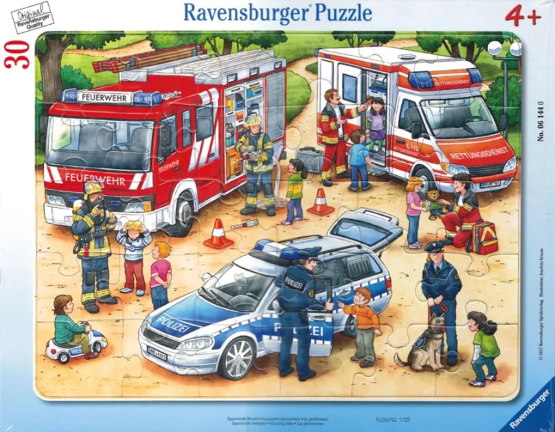 RAVENSBURGER Puzzle Zaujímavé zamestnanie 30 dielikov