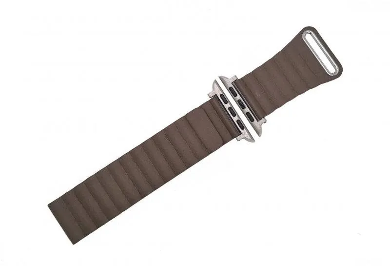 Remienok Drakero Kožený Elegancia pre Apple Watch 38mm / 40mm / 41mm hnedý