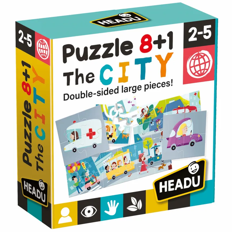 HEADU: Puzzle 8+1 Mesto