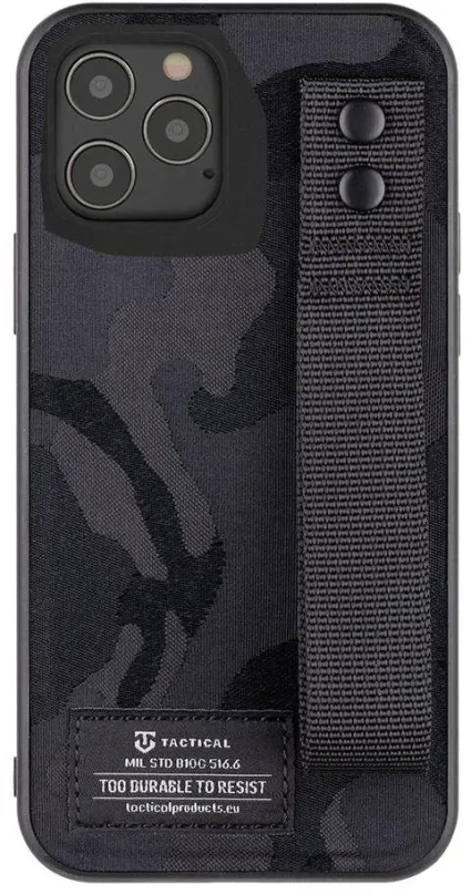 Kryt na mobil Tactical Camo Troop Kryt pre Apple iPhone 12/12 Pro Black