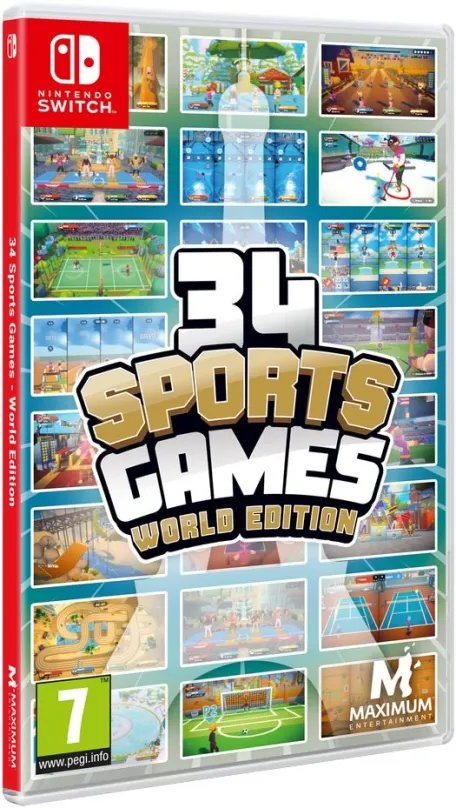 Hra na konzole 34 Sports Games - World Edition - Nintendo Switch