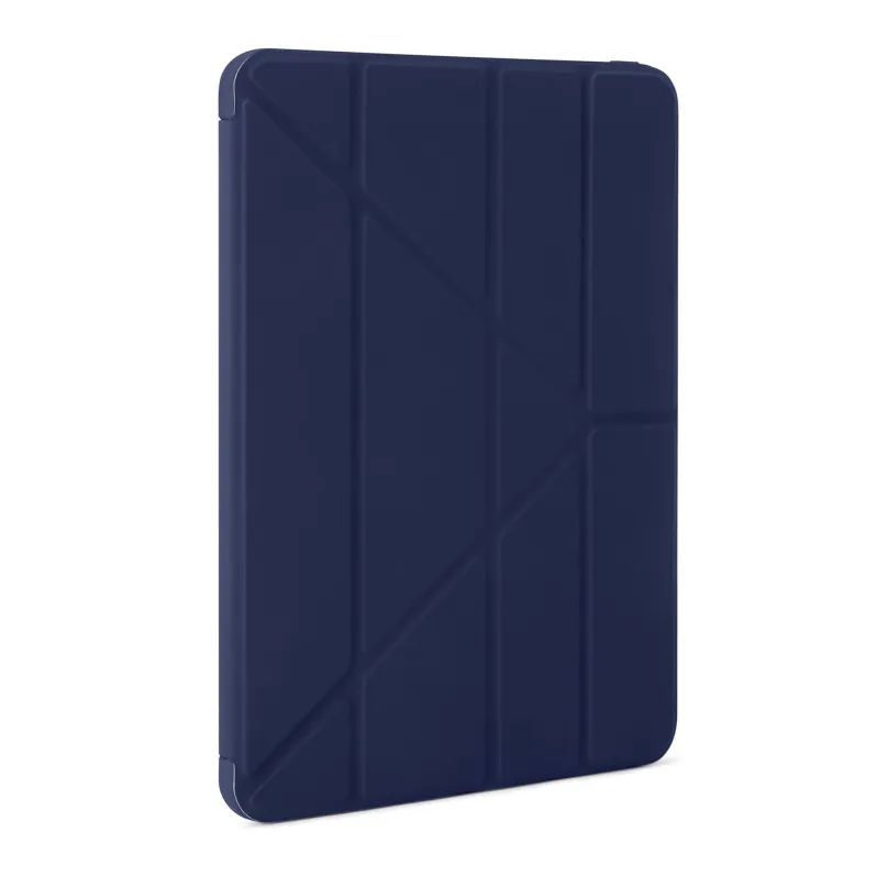 Púzdro na tablet Pipetto Origami TPU púzdro pre Apple iPad Pro 11“ (2021/2020/2018) – tmavo modrá