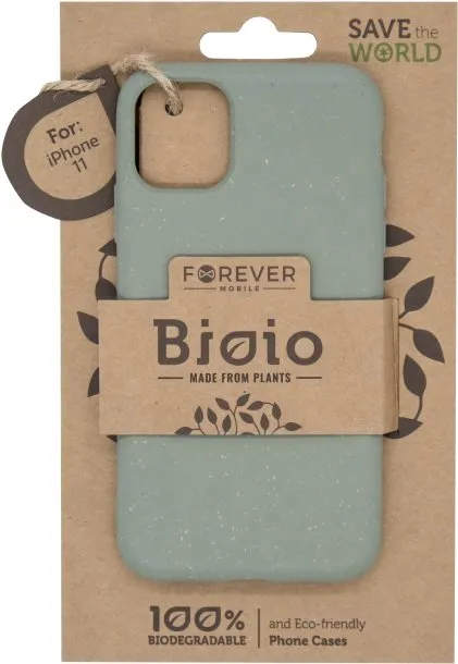 Kryt na mobil Forever Bioio pre iPhone 11 zelený