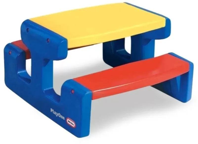 Detský stôl Little Tikes Veľký piknikový stolček - Primary