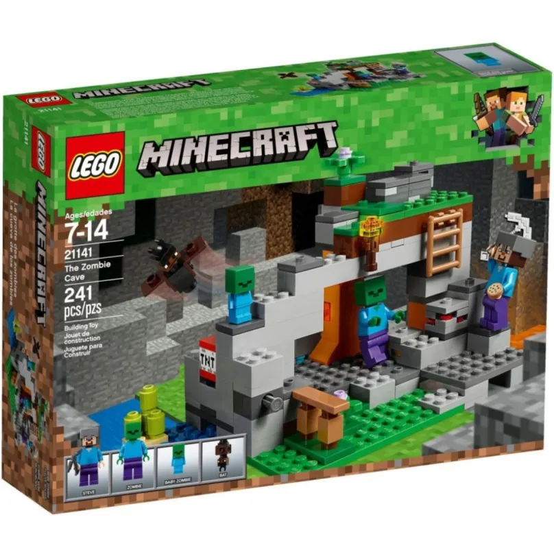 LEGO stavebnice LEGO Minecraft 21141 Jaskyňa sa zombie