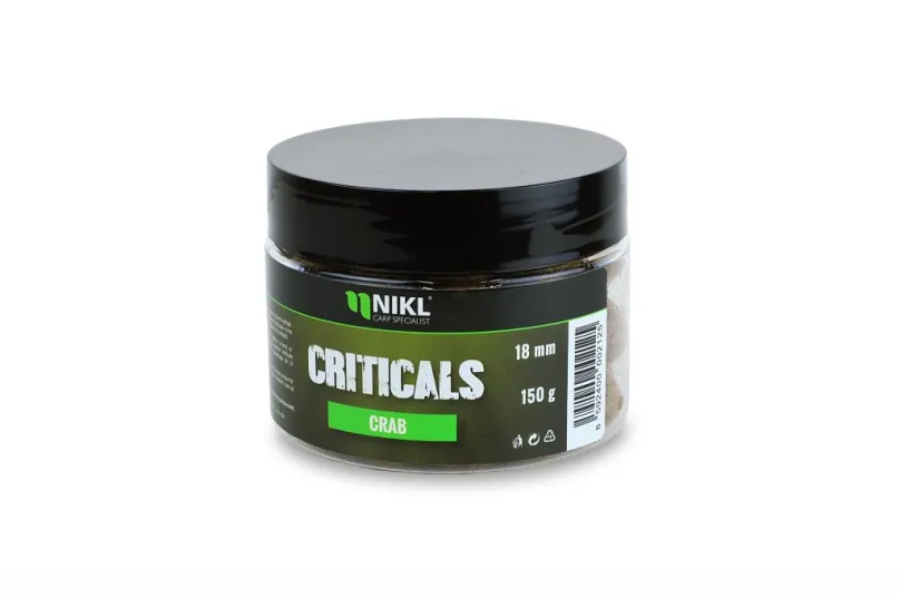Nikel Criticals boilies Crab 150g 24mm