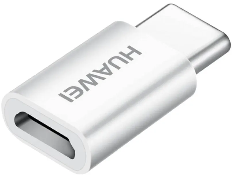 Redukcia Huawei Original USB-C -> micro-USB Adapter AP52 White
