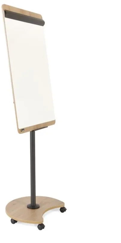 Flipchart ROCADA NAT0616 Natural, 115 x 67 cm, magnetický, lakovaný povrch, držiak na písa