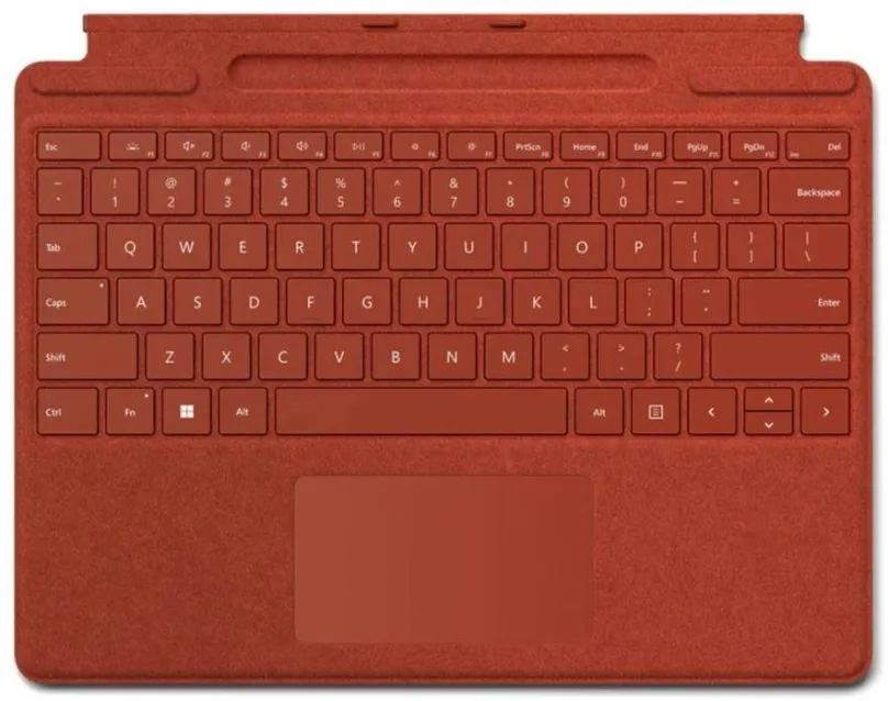 Klávesnica Microsoft Surface X/Pro 8/Pro 9 Signature Keyboard Poppy Red ENG
