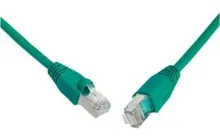 SOLARIX patch kabel CAT6 SFTP PVC 2m zelený snag-proof