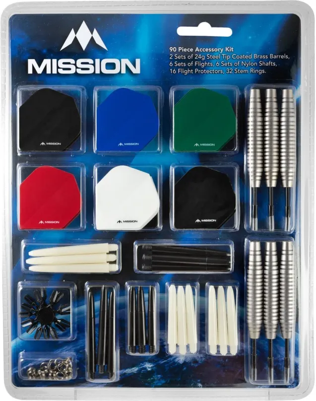 Letky na šípky Mission Accessory Kit - Soft