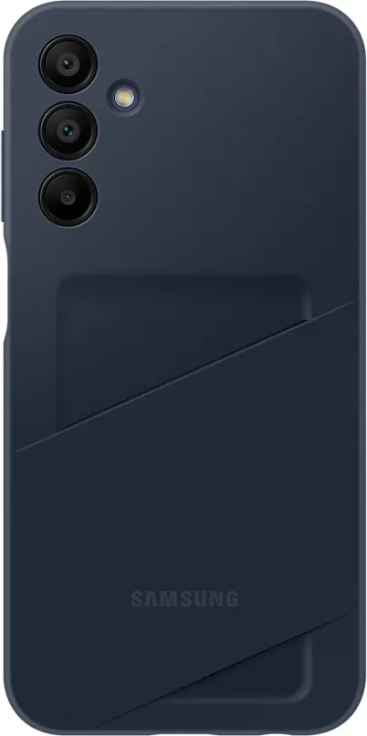 Kryt na mobil Samsung Galaxy A15 Zadný kryt s vreckom na kartu Tmavomodrá