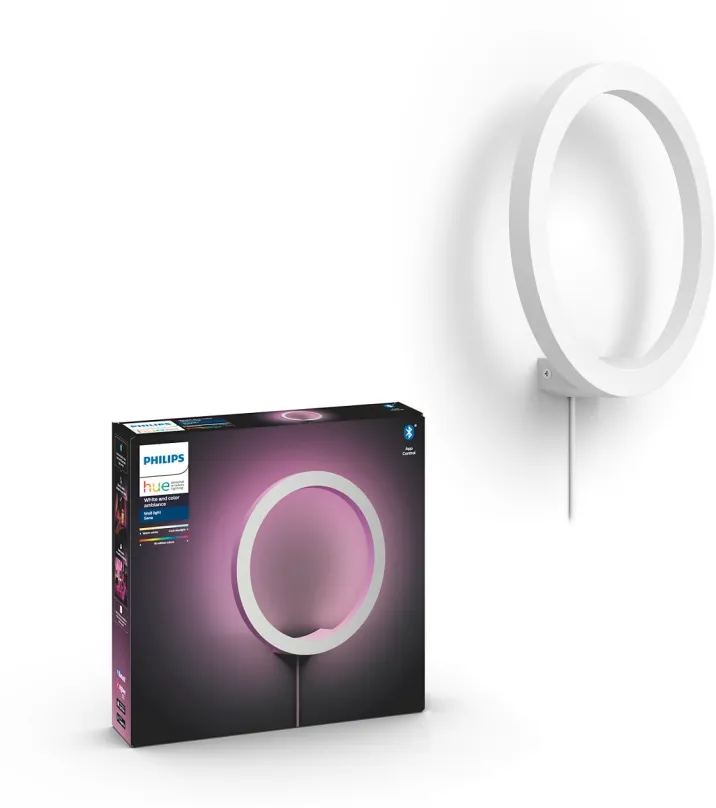 Nástenná lampa Philips Hue White and Color Ambiance Sana 40901/31 / P7