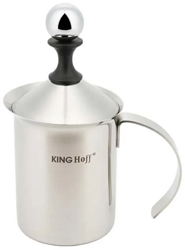 Šľahač mlieka KINGHOFF Napeňovač mlieka 400 ml, Kh-3125