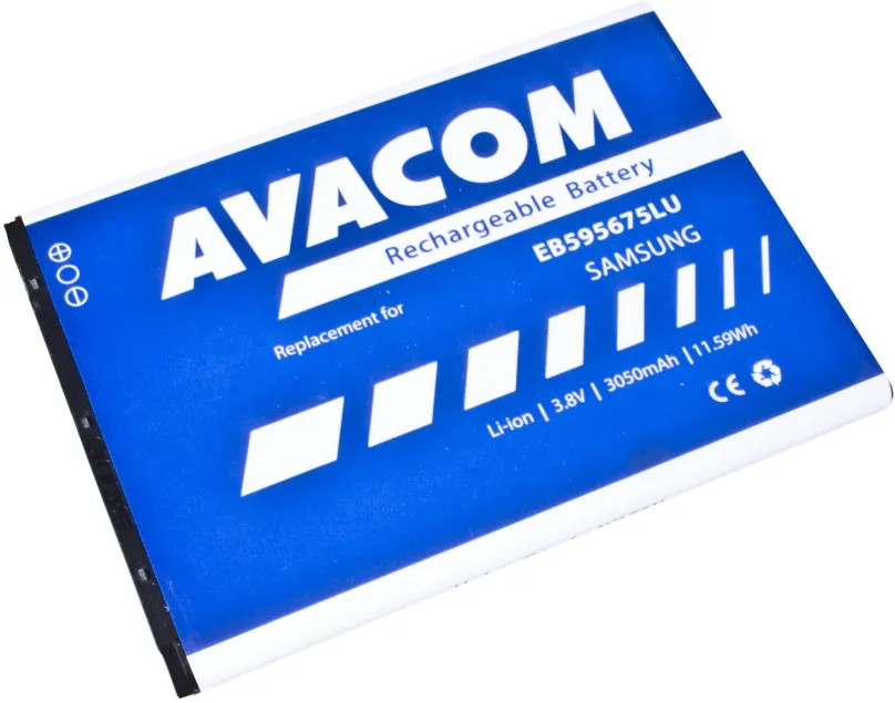 Batéria pre mobilný telefón Avacom pre Samsung Galaxy Note 2, Li-ion 3,7 V 3050mAh (náhrada EB595675LU)