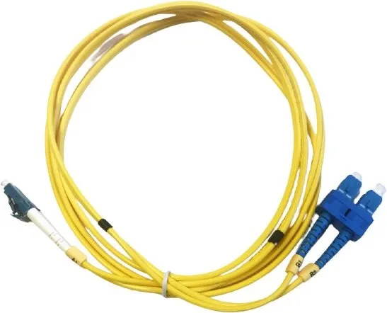 Optický kábel Datacom LC-SC 09/125 SM 2m duplex